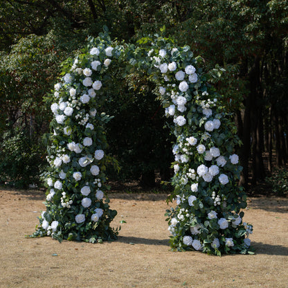 Vanilla：Wedding Party Background Floral Arch Decoration (Including Frame)