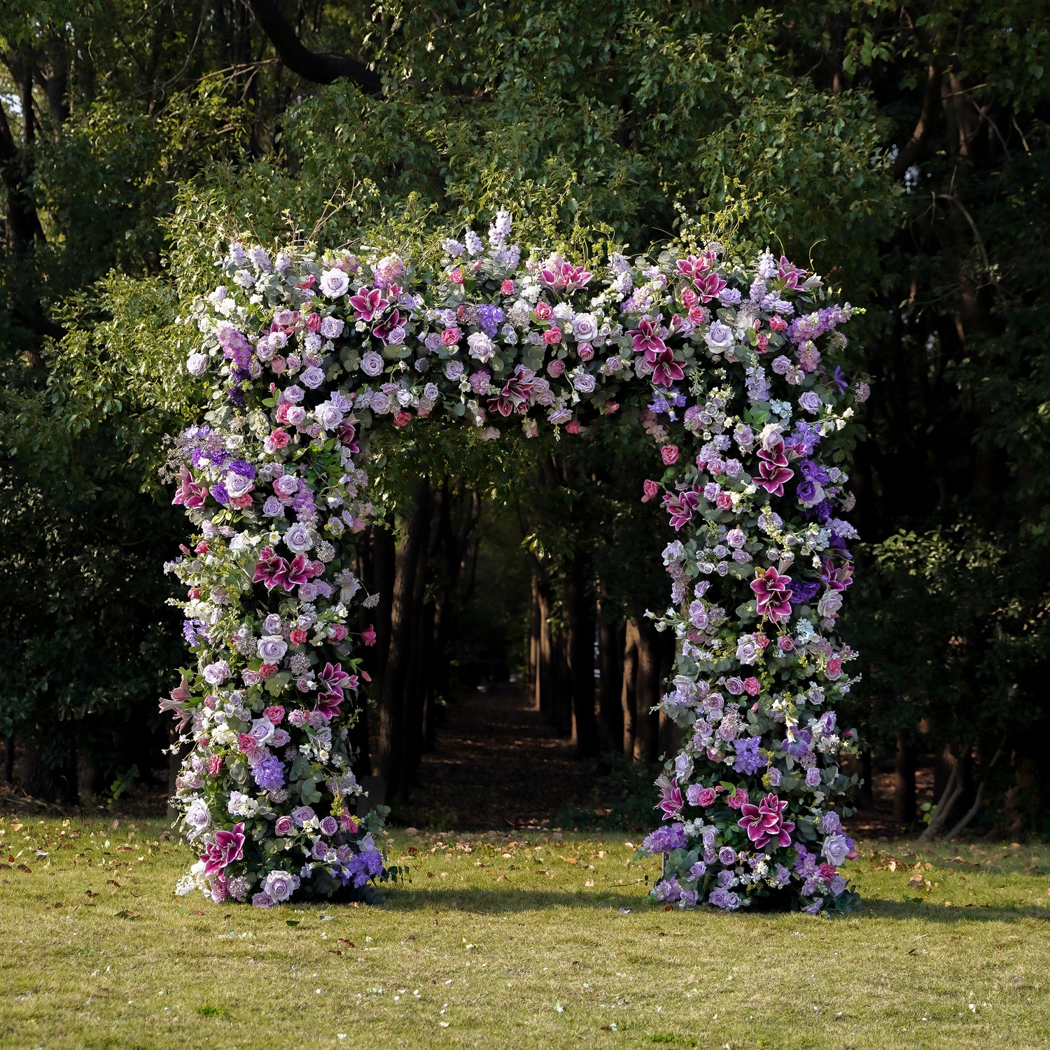 Yolo : 2023 New Wedding Party Background Floral Arch Decoration include Frame Rose Morning