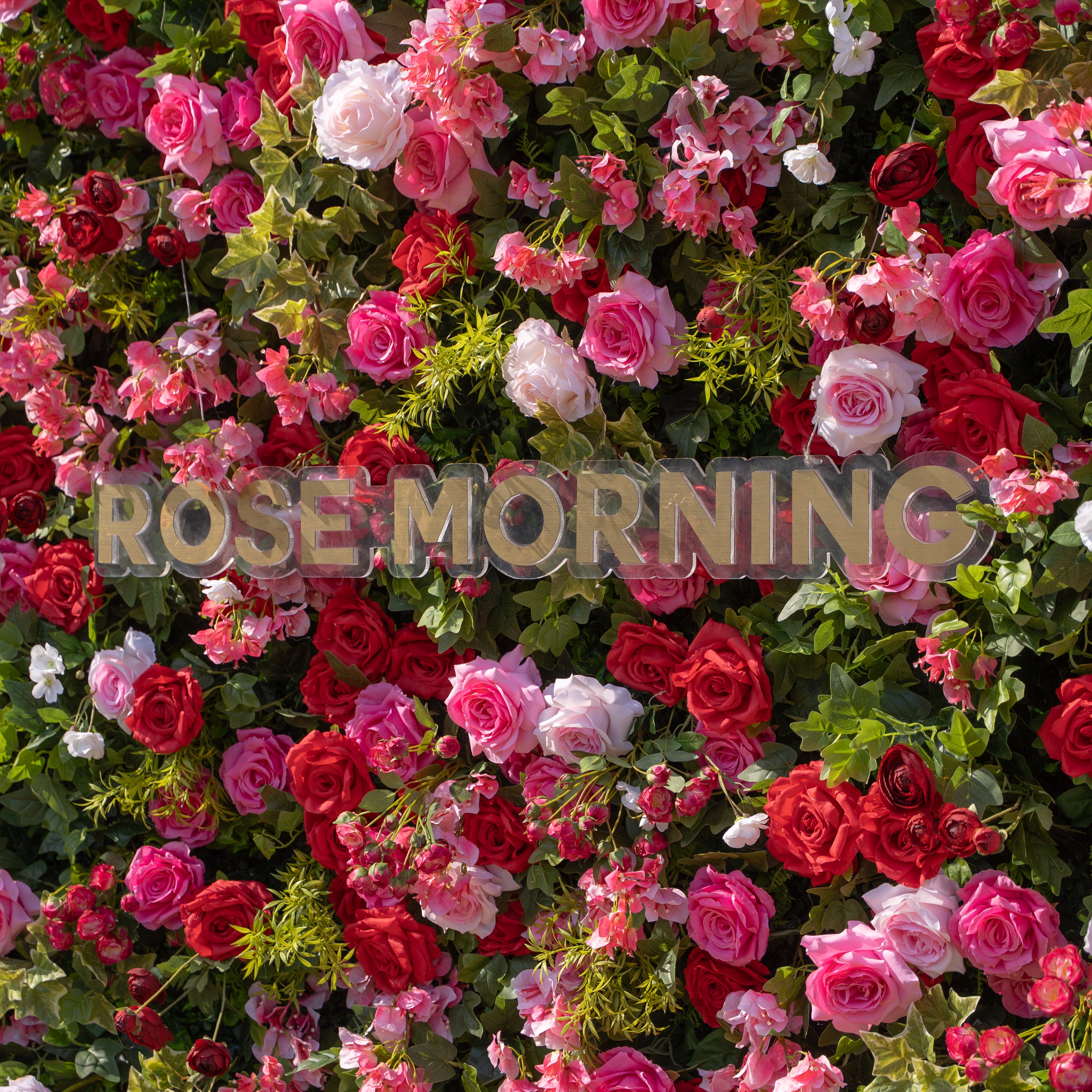 Zinfandel：3D Fabric Artificial rolling up curtain flower wall