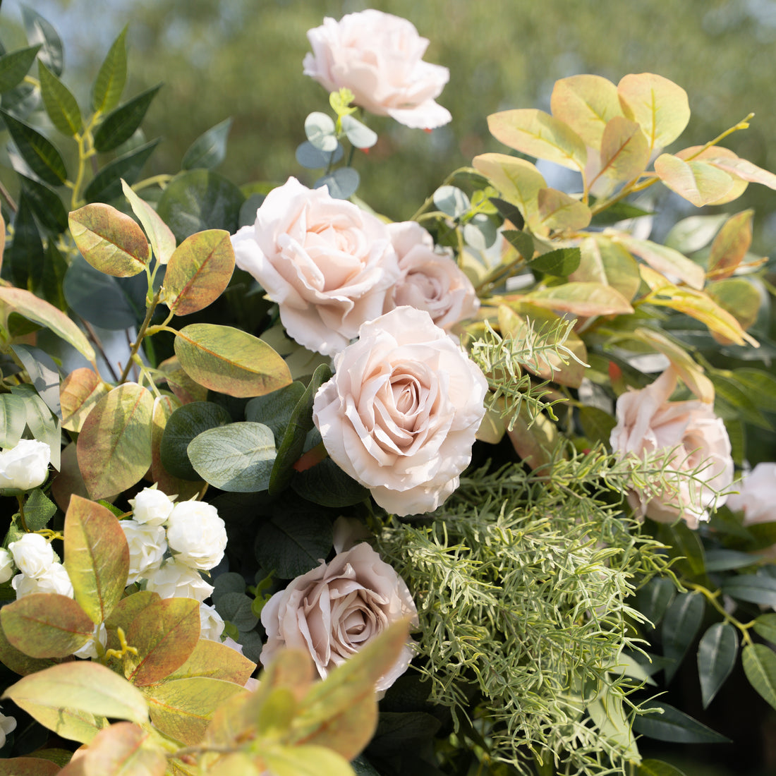 Zucca：Wedding Party Background Floral Arch Decoration (Including Frame)