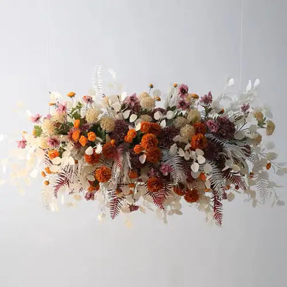 H003：Artificial Flower Hanging Floral Ceiling Decoration Wedding Ceiling R945 Rose Morning