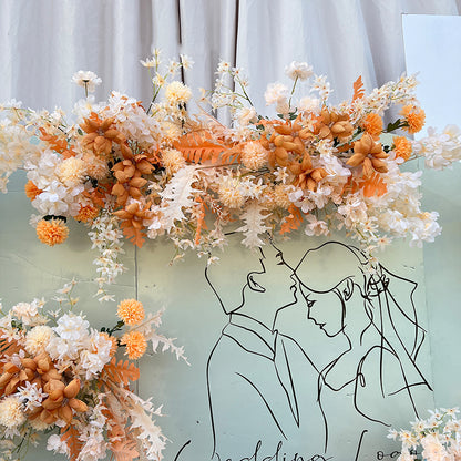 C022:2023 New Flower Centerpiece Bouquet Table Decoration Flower Set Rose Morning