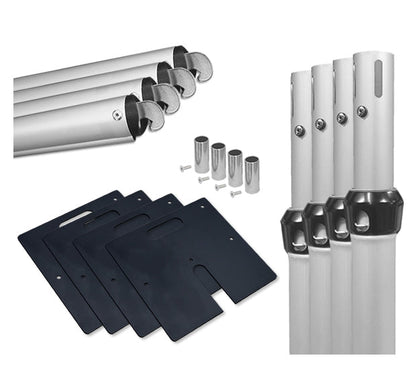 Square Canopy Hardware Kit：garden lawn wedding party banquet -R981 Rose Morning