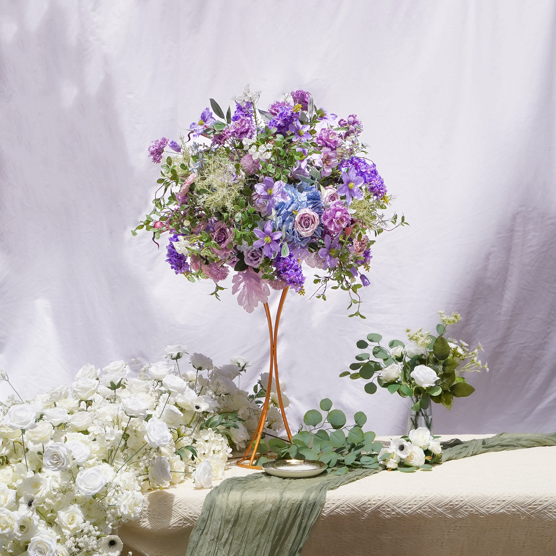 Potter:2023 New Flower Centerpiece Bouquet Table Decoration Flower Ball R959 Rose Morning