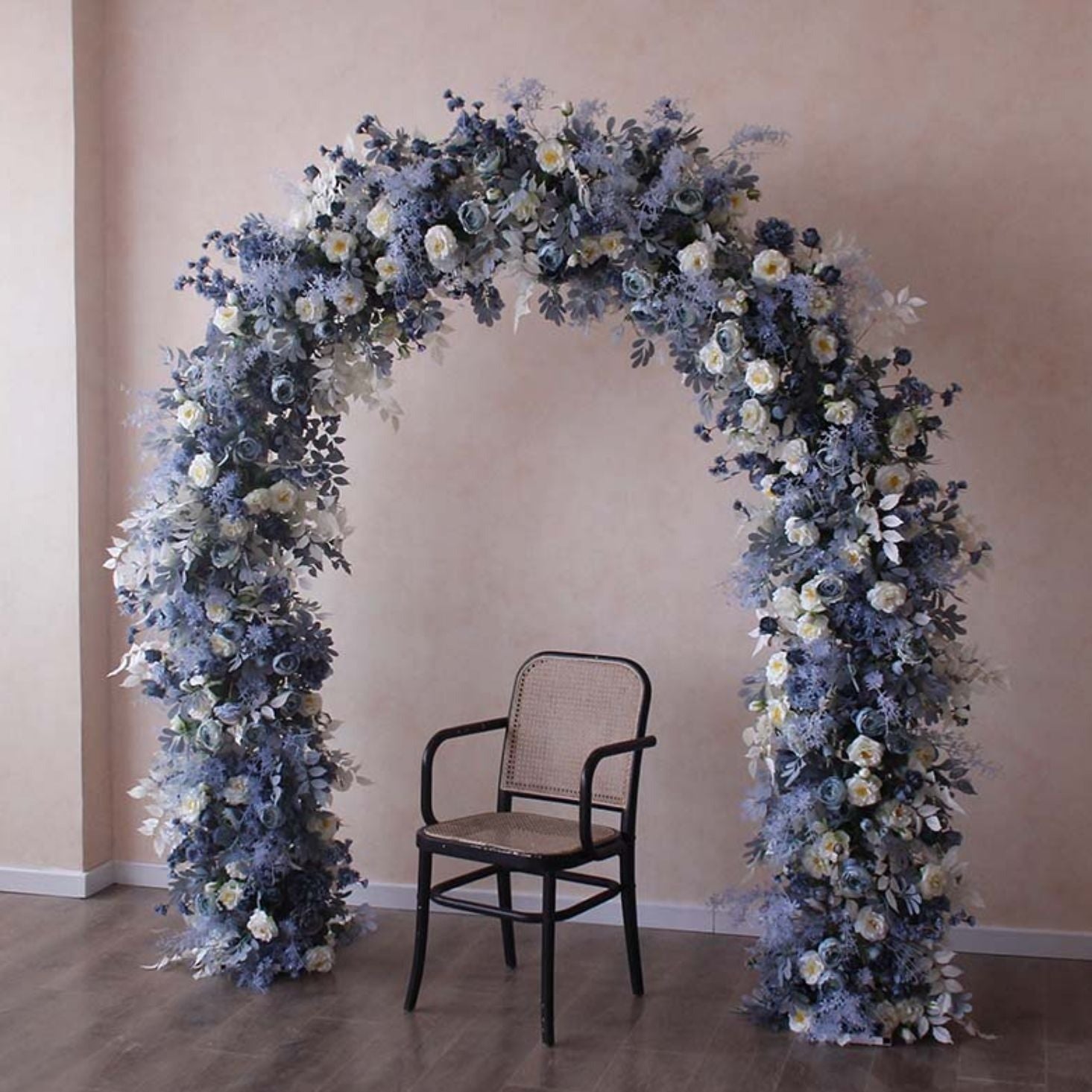 Z016:2023 New Wedding Party Background Floral Arch Decoration Including Frame Rose Morning