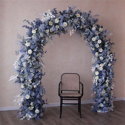 Z016:2023 New Wedding Party Background Floral Arch Decoration Including Frame Rose Morning