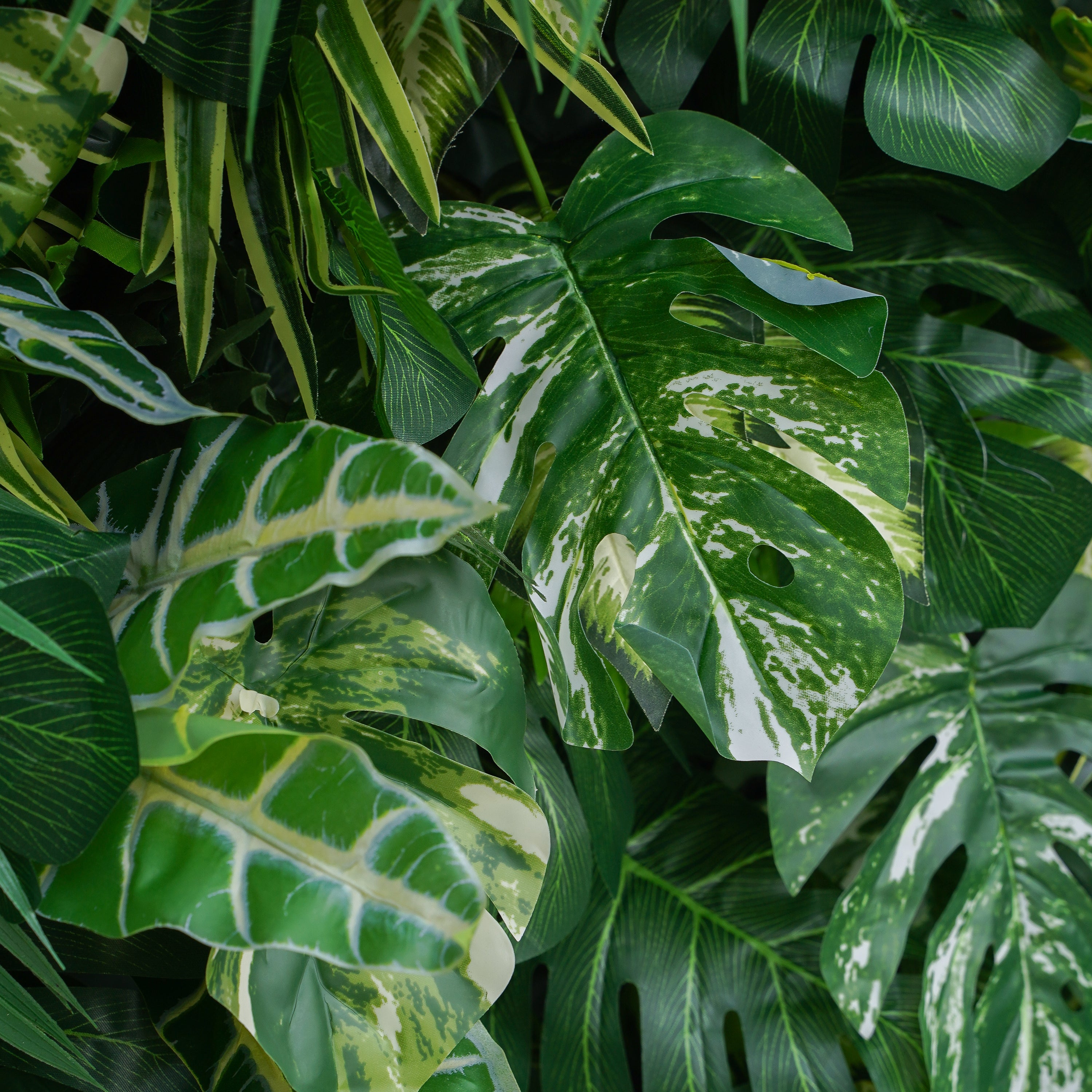 Meet: 5D 2023 Fabric Artificial Green Wall Rolling Up Curtain Green Wall R800 - 8ft*8ft Rose Morning