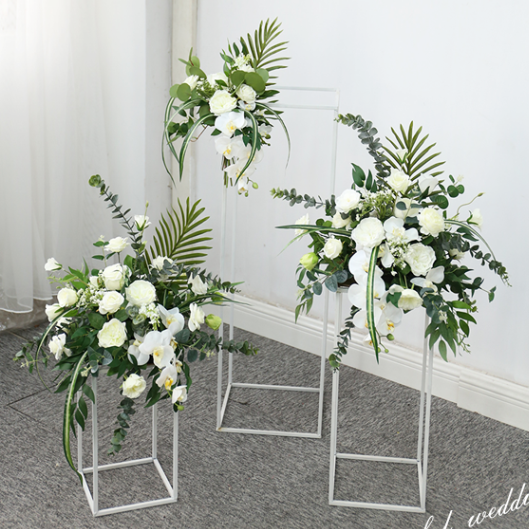 W020:2023 New Flower Centerpiece Bouquet Table Decoration Flower Set Rose Morning